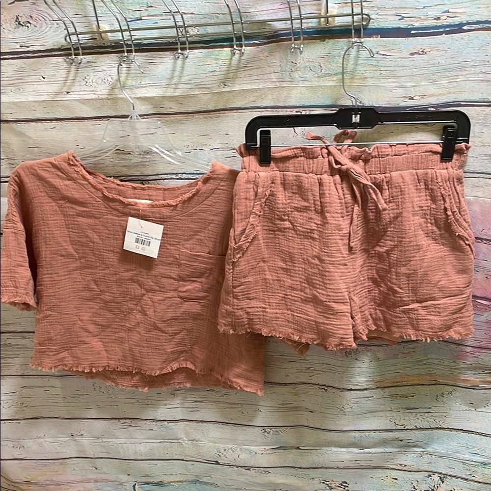 Pink Two-Piece Set